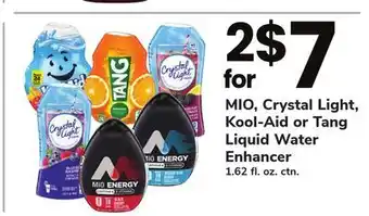 ACME MIO, Crystal Light, Kool-Aid or Tang Liquid Water Enhancer offer