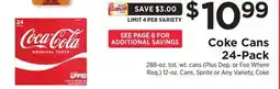 ShopRite Coke Cans 24-Pack offer