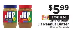 ShopRite Peanut Butter offer