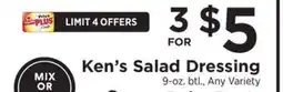 ShopRite Salad Dressing offer