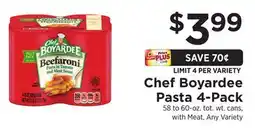 ShopRite Pasta 4-Pack offer