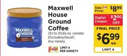 ShopRite Ground Coffee offer