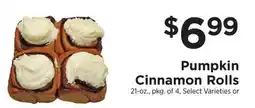 ShopRite Pumpkin Cinnamon Rolls offer