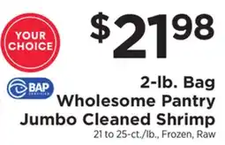 ShopRite 2-lb. Bag Jumbo Cleaned Shrimp offer