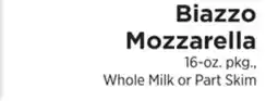ShopRite Biazzo Mozzarella offer