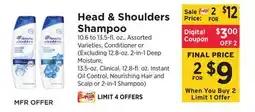 ShopRite Shampoo offer