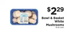 ShopRite White Mushrooms offer
