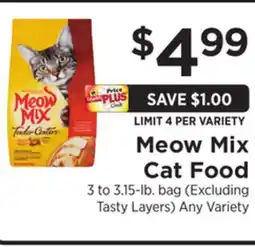ShopRite Cat Food offer