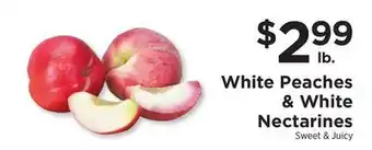 ShopRite White Peaches & White Nectarines offer