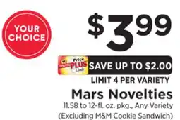 ShopRite Mars Novelties offer