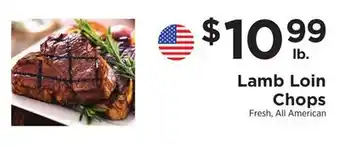ShopRite Lamb Loin Chops offer