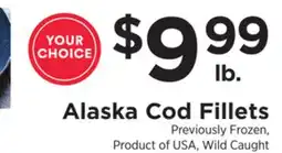 ShopRite Alaska Cod Fillets offer