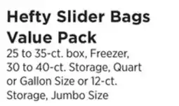 ShopRite Slider Bags Value Pack offer