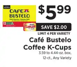ShopRite Coffee K-Cups offer