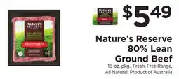ShopRite 80% Lean Ground Beef offer