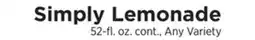 ShopRite Lemonade offer