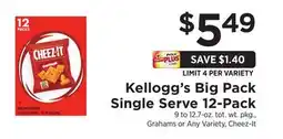 ShopRite Big Pack Single Serve 12-Pack offer