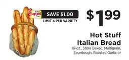 ShopRite Hot Stuff Italian Bread offer