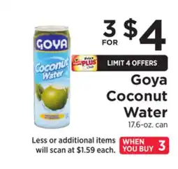 ShopRite Coconut Water offer