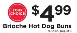 ShopRite Brioche Hot Dog Buns offer