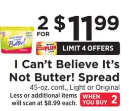 ShopRite Spread offer