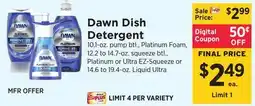ShopRite Dish Detergent offer