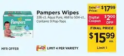 ShopRite Wipes offer