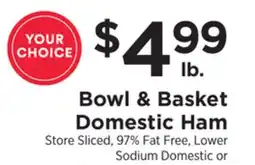 ShopRite Domestic Ham offer
