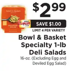 ShopRite Specialty 1-lb Deli Salads offer