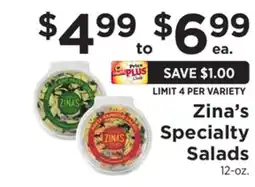 ShopRite Specialty Salads offer