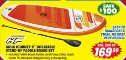 Big 5 Hydro-Force Aqua Journey 9' Inflatable Stand-Up Paddle Board Set offer