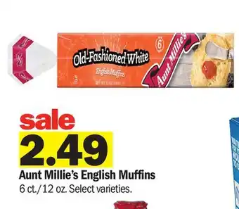 Meijer Aunt Millie's English Muffins offer