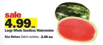 Meijer Large Whole Seedless Watermelon offer