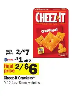 Meijer Cheez-It Crackers offer