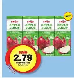 Meijer Meijer Juice Boxes offer