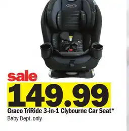 Meijer Graco TriRide 3-in-1 Clybourne Car Seat Baby offer