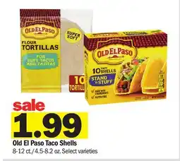 Meijer Old El Paso Taco Shells offer