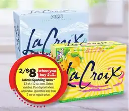 Meijer LaCroix Sparkling Water offer