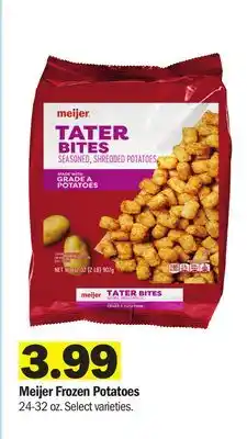 Meijer Meijer Frozen Potatoes offer