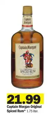 Meijer Captain Morgan Original Spiced Rum offer