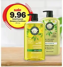 Meijer Herbal Essences Shampoo or Conditioner offer