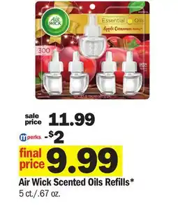 Meijer Air Wick Scented Oils Refills offer