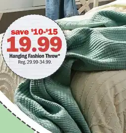 Meijer Hanging Fashion Throw offer
