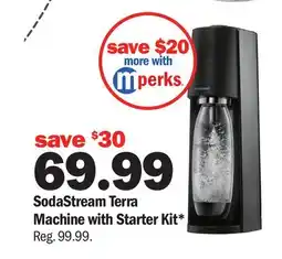 Meijer SodaStream Terra Machine with Starter Kit offer