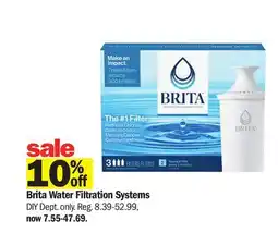 Meijer Brita Water Filtration Systems DIY offer