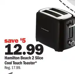 Meijer Hamilton Beach 2 Slice Cool Touch Toaster offer