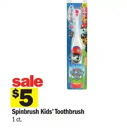 Meijer Spinbrush Kids' Toothbrush offer