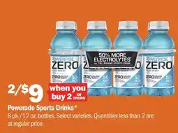 Meijer Powerade Sports Drinks offer