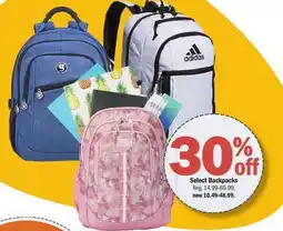 Meijer Select Backpacks offer