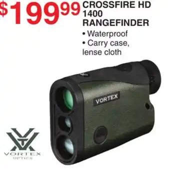 Dunham's Sports CROSSFIRE HD 1400 RANGEFINDER offer